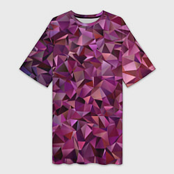 Женская длинная футболка Весенний оригами