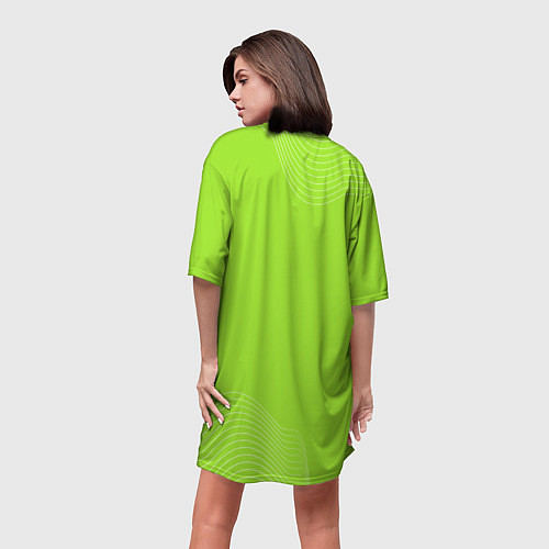 Женская длинная футболка Читор и лого фильма Трансформеры / 3D-принт – фото 4