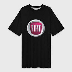 Женская длинная футболка Fiat sport pro