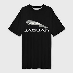 Женская длинная футболка Jaguar sport brend
