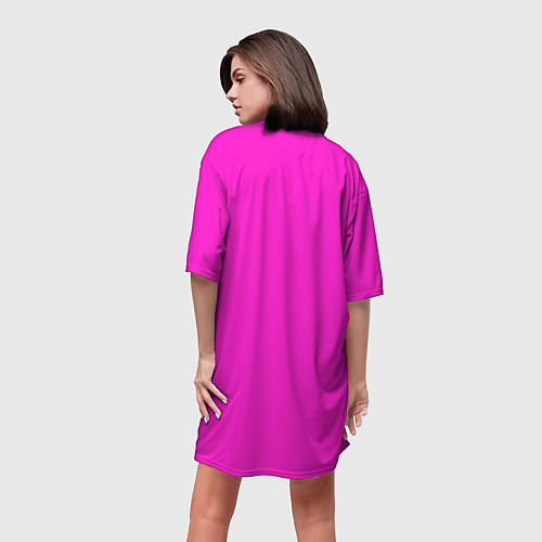 Женская длинная футболка Банни Цукино - Сейлор мун парная / 3D-принт – фото 4