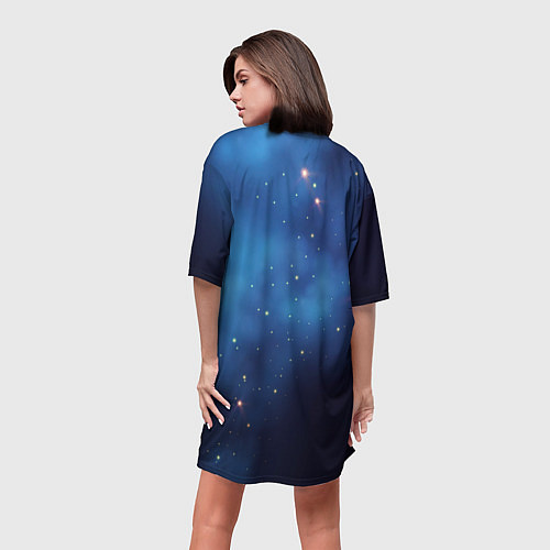 Женская длинная футболка Captain Titus Warhammer 40000 space marine 2 / 3D-принт – фото 4