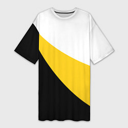 Женская длинная футболка Сокрушу пред ним врагов его большой крест