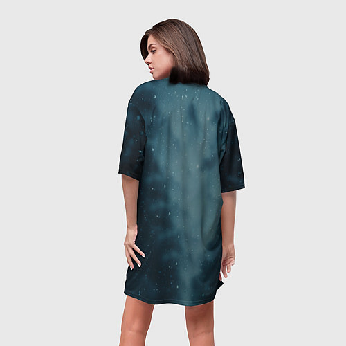 Женская длинная футболка Stalker 2 / 3D-принт – фото 4