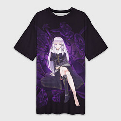 Женская длинная футболка Сателла Re:Zero