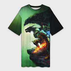 Женская длинная футболка Inquisition Dragon Age