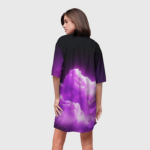 Женская длинная футболка Poster Dragon age / 3D-принт – фото 4