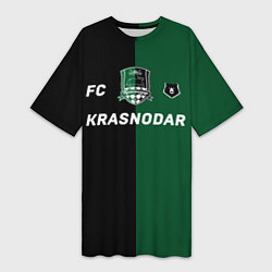 Женская длинная футболка Krasnodar football