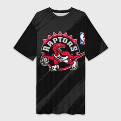 Женская длинная футболка Toronto Raptors - NBA team