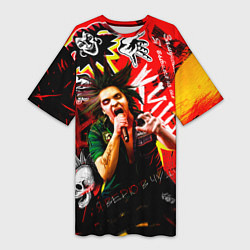 Женская длинная футболка Король и Шут - Я верю в чудо