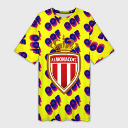 Женская длинная футболка Monako off