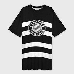 Женская длинная футболка Bayern Mnchen волны