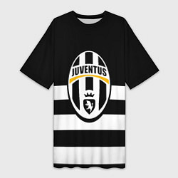Женская длинная футболка Juventus линии