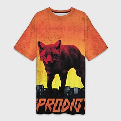 Женская длинная футболка The Prodigy: Red Fox