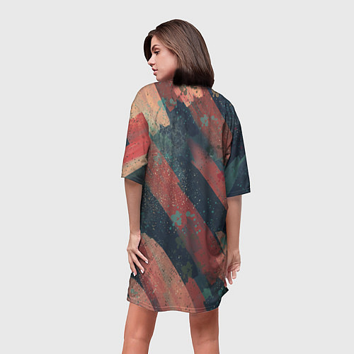 Женская длинная футболка Доктор кто / 3D-принт – фото 4