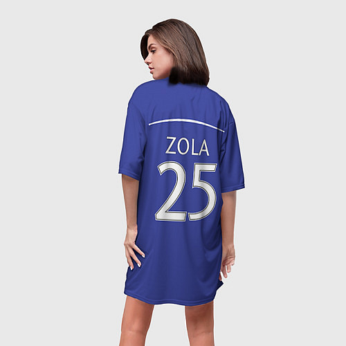 Женская длинная футболка Chelsea: Zola / 3D-принт – фото 4