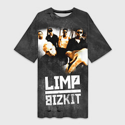 Женская длинная футболка Limp Bizkit: Rock in to you
