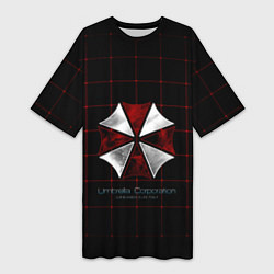 Женская длинная футболка Umbrella Corporation - 2