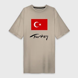 Женская футболка-платье Turkey