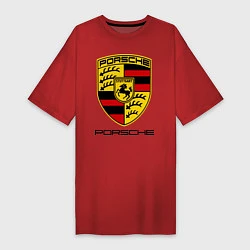 Женская футболка-платье Porsche Stuttgart
