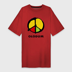 Женская футболка-платье Olodum