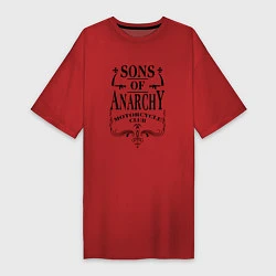 Женская футболка-платье Anarchy Motorcycle Club