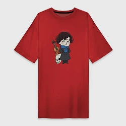 Женская футболка-платье Baby Sherlock