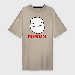 Женская футболка-платье Poker Face