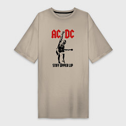Женская футболка-платье AC/DC: Stiff Upper Lip