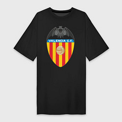 Футболка женская-платье Valencia CF, цвет: черный