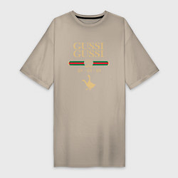 Женская футболка-платье GUSSI GUSSI Fashion
