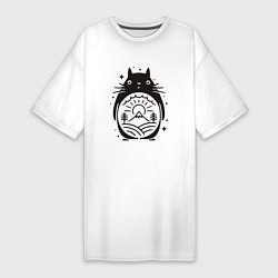 Женская футболка-платье Narute Totoro