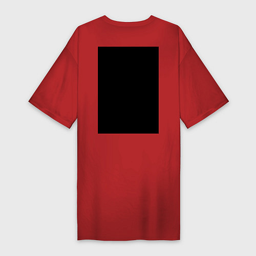 Женская футболка-платье 21 Pilots: Blurryface / Красный – фото 2