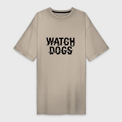 Женская футболка-платье Watch Dogs