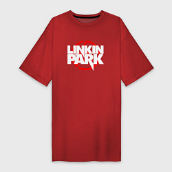 Женская футболка-платье LINKIN PARK
