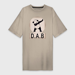 Женская футболка-платье DAB Panda