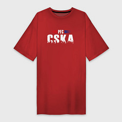 Женская футболка-платье PFC CSKA