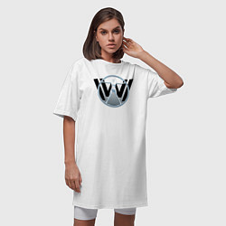 Футболка женская-платье Westworld, цвет: белый — фото 2