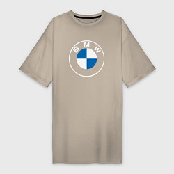 Женская футболка-платье BMW LOGO 2020