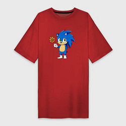 Женская футболка-платье Baby Sonic