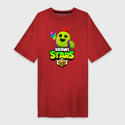 Женская футболка-платье BRAWL STARS SPIKE