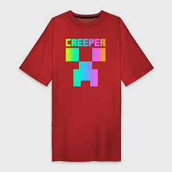 Женская футболка-платье MINECRAFT CREEPER