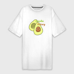 Женская футболка-платье Avocados factory