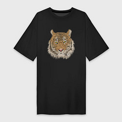 Женская футболка-платье Тигр