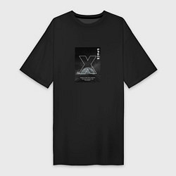 Женская футболка-платье Space X