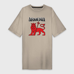 Женская футболка-платье Армения