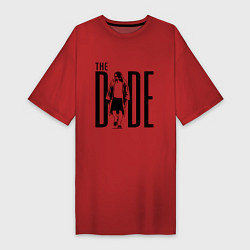 Футболка женская-платье The Dude, цвет: красный