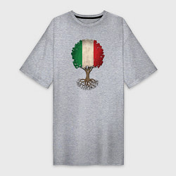 Женская футболка-платье Italy Tree