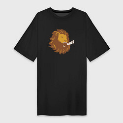 Женская футболка-платье Lion Rawr