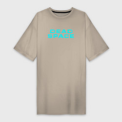 Женская футболка-платье DEAD SPACE МЁРТВЫЙ КОСМОС